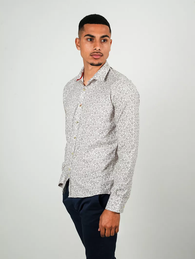 Chemise regular imprimé